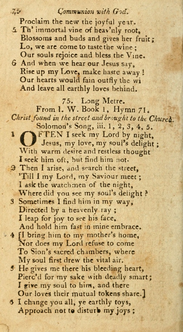 A Selection of Hymns & Psalms: from the most approved authors: principally from Watts & Rippon: together with originals page 84