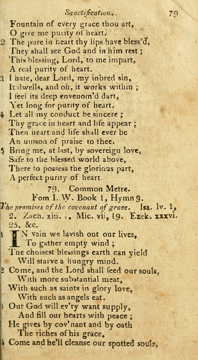 A Selection of Hymns & Psalms: from the most approved authors: principally from Watts & Rippon: together with originals page 87