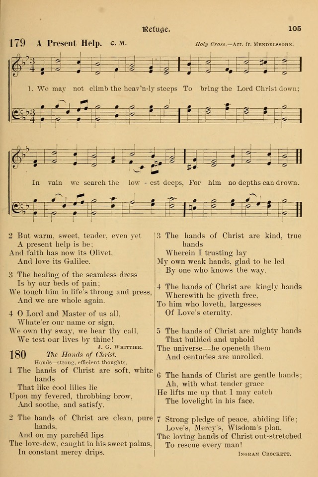 Song-Hymnal of Praise and Joy: a selection of spiritual songs, old and new page 106