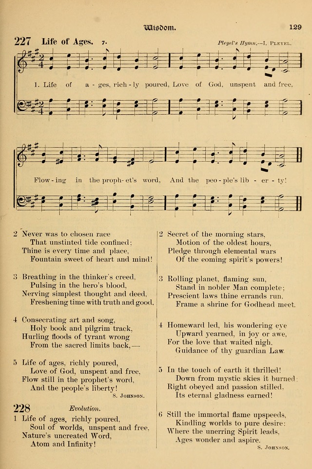 Song-Hymnal of Praise and Joy: a selection of spiritual songs, old and new page 128