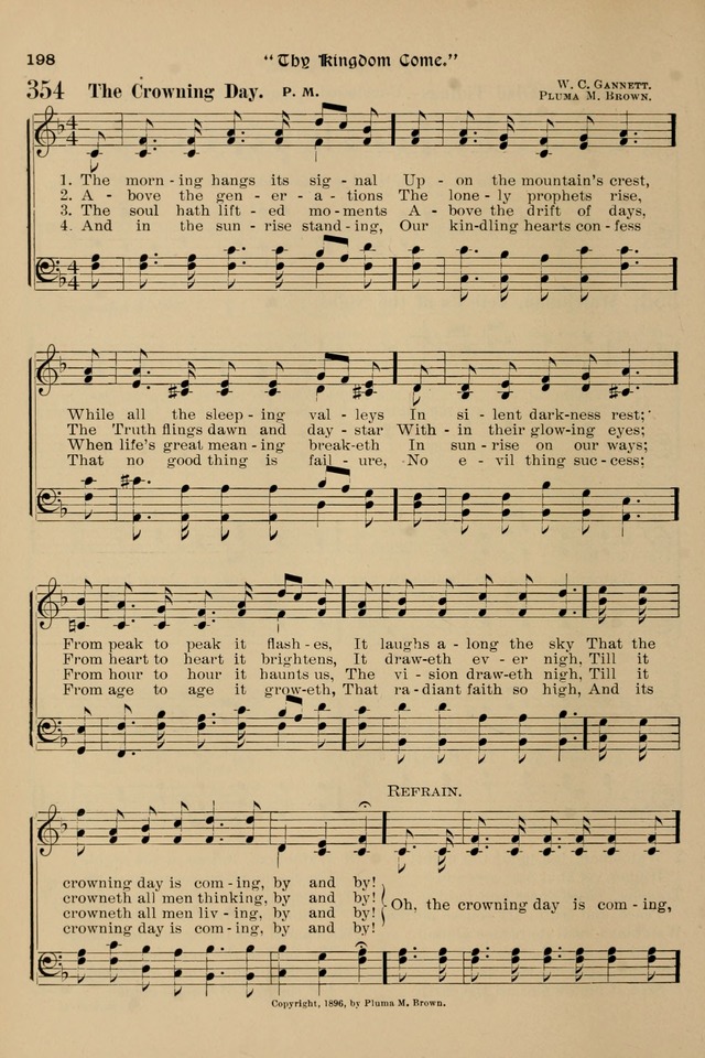 Song-Hymnal of Praise and Joy: a selection of spiritual songs, old and new page 197