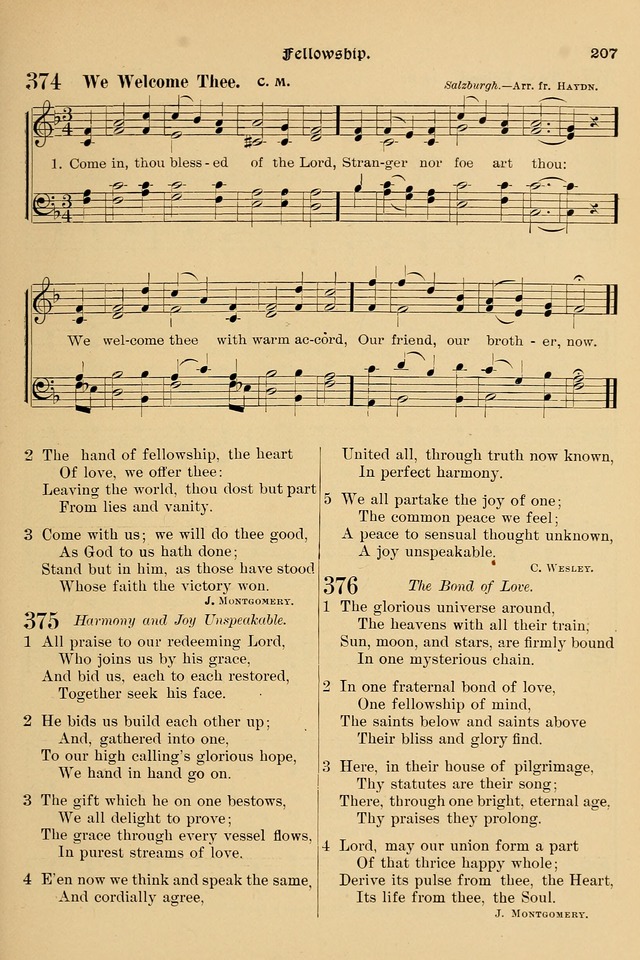 Song-Hymnal of Praise and Joy: a selection of spiritual songs, old and new page 206