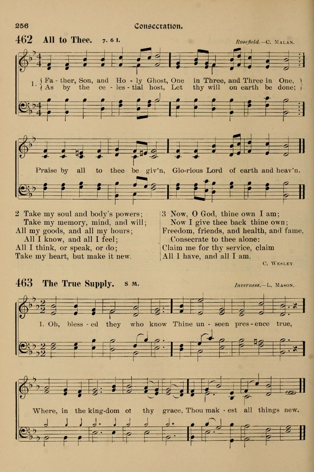 Song-Hymnal of Praise and Joy: a selection of spiritual songs, old and new page 255