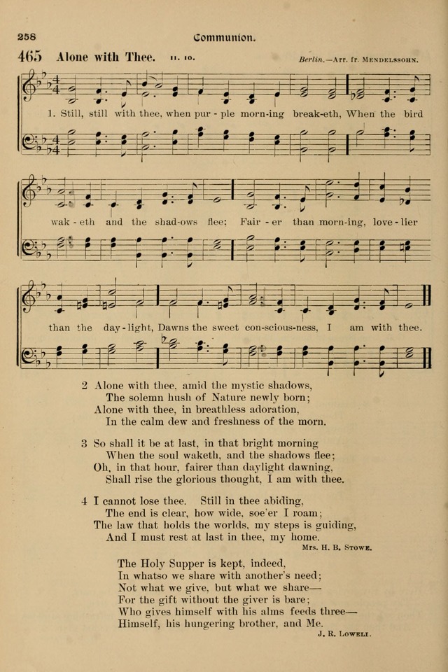 Song-Hymnal of Praise and Joy: a selection of spiritual songs, old and new page 257