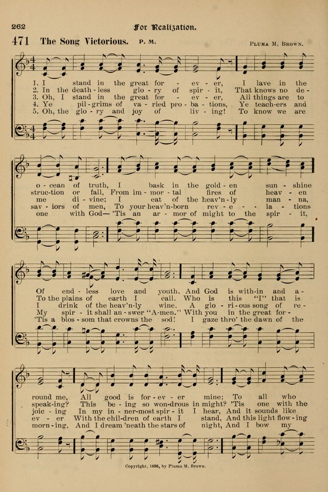 Song-Hymnal of Praise and Joy: a selection of spiritual songs, old and new page 261