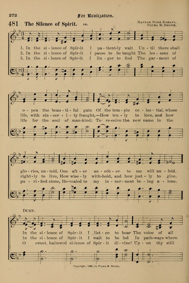 Song-Hymnal of Praise and Joy: a selection of spiritual songs, old and new page 271