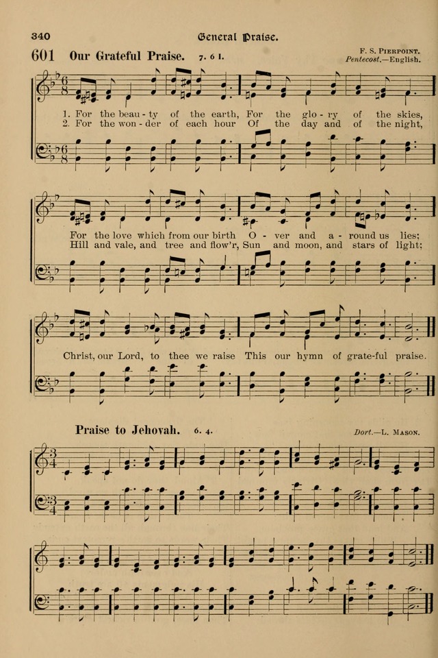 Song-Hymnal of Praise and Joy: a selection of spiritual songs, old and new page 331