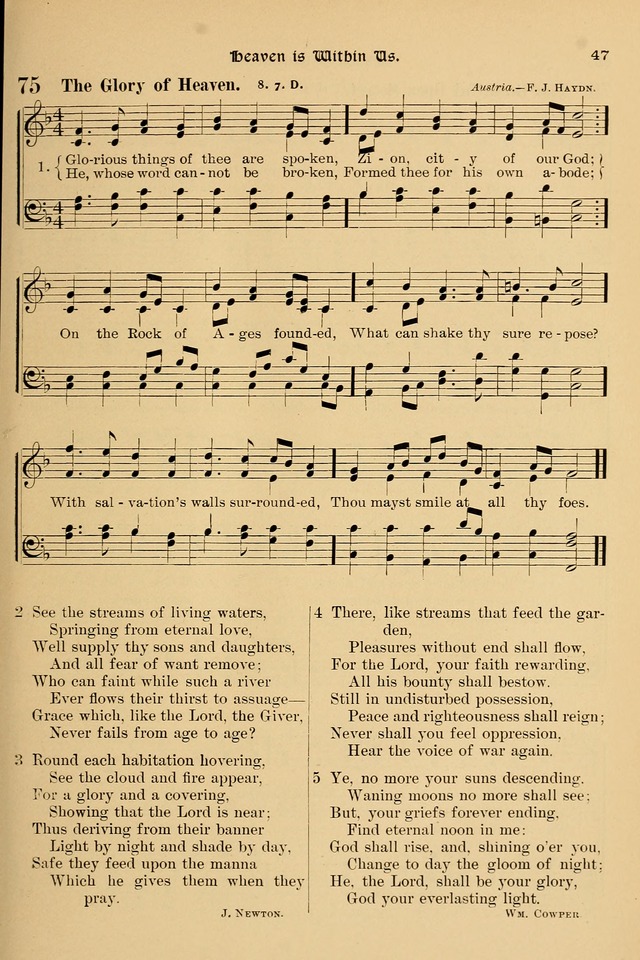 Song-Hymnal of Praise and Joy: a selection of spiritual songs, old and new page 50