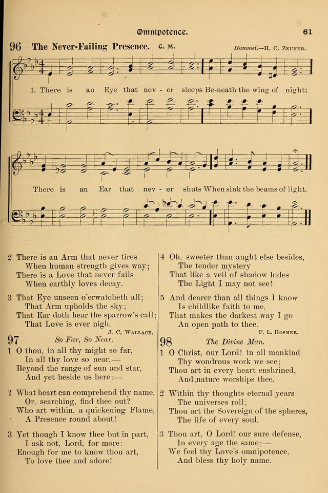 Song-Hymnal of Praise and Joy: a selection of spiritual songs, old and new page 62