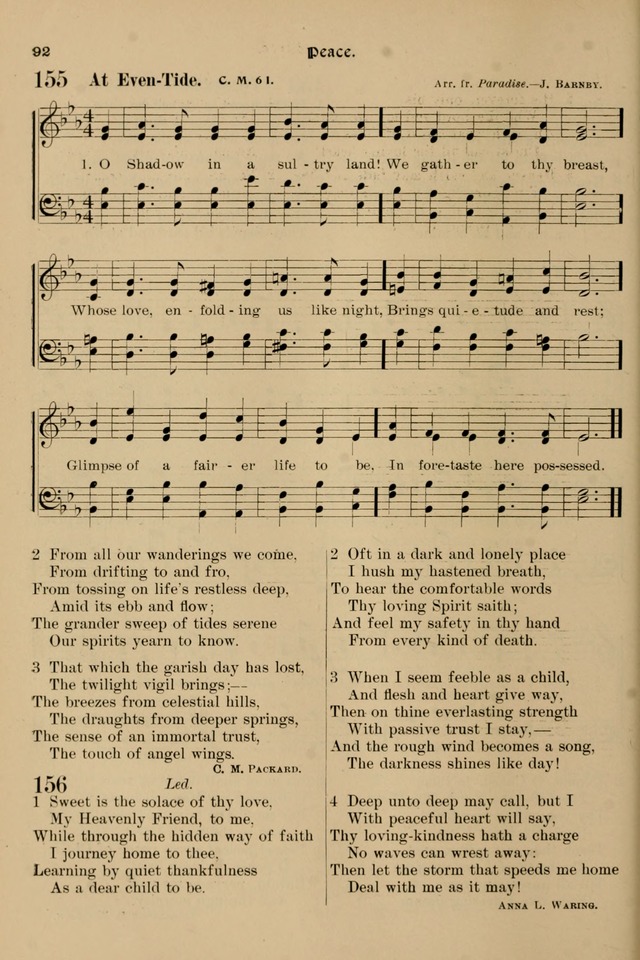 Song-Hymnal of Praise and Joy: a selection of spiritual songs, old and new page 93