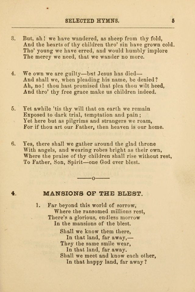 A Selection of Hymns: printed only for the use of the sabbath school of the Tenth Presbyterian Church, of Philadelphia page 12