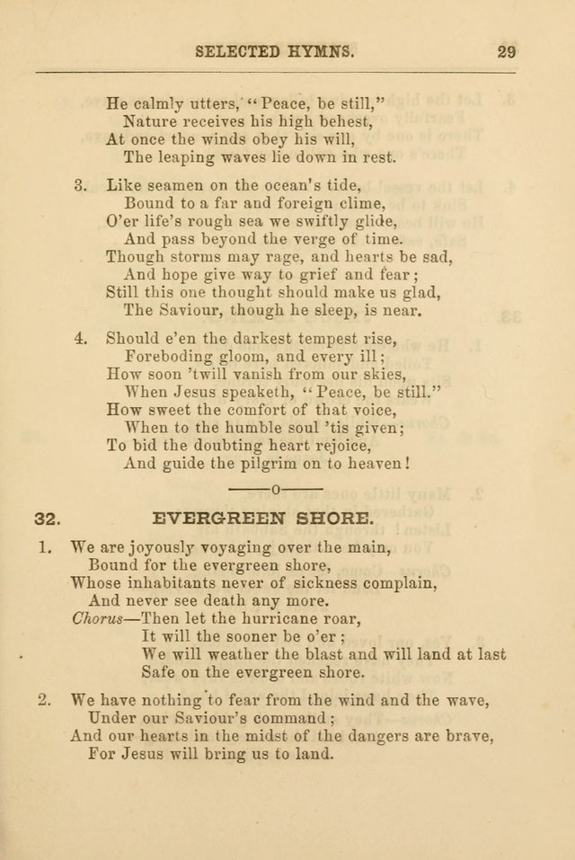 A Selection of Hymns: printed only for the use of the sabbath school of the Tenth Presbyterian Church, of Philadelphia page 36