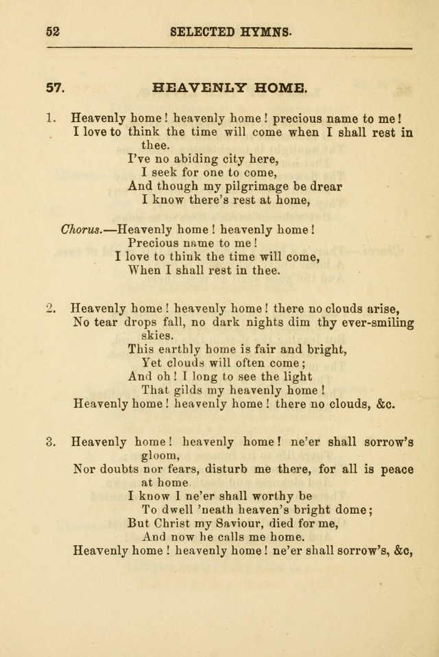 A Selection of Hymns: printed only for the use of the sabbath school of the Tenth Presbyterian Church, of Philadelphia page 59