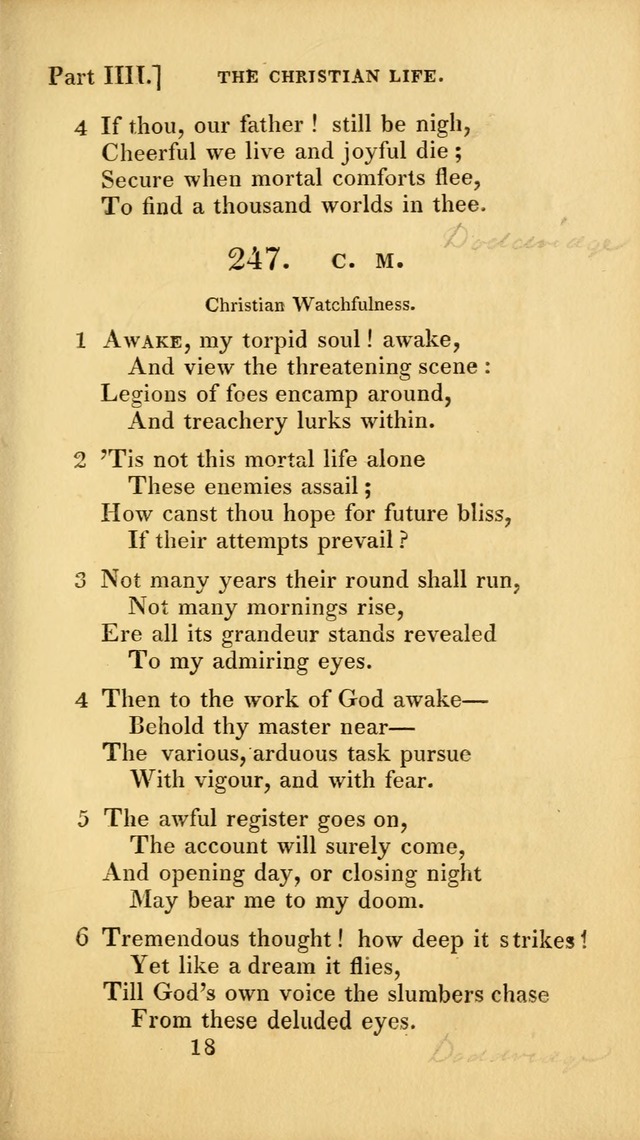 A Selection of Hymns and Psalms for Social and Private Worship (2nd ed. Enl. and Imp.) page 205