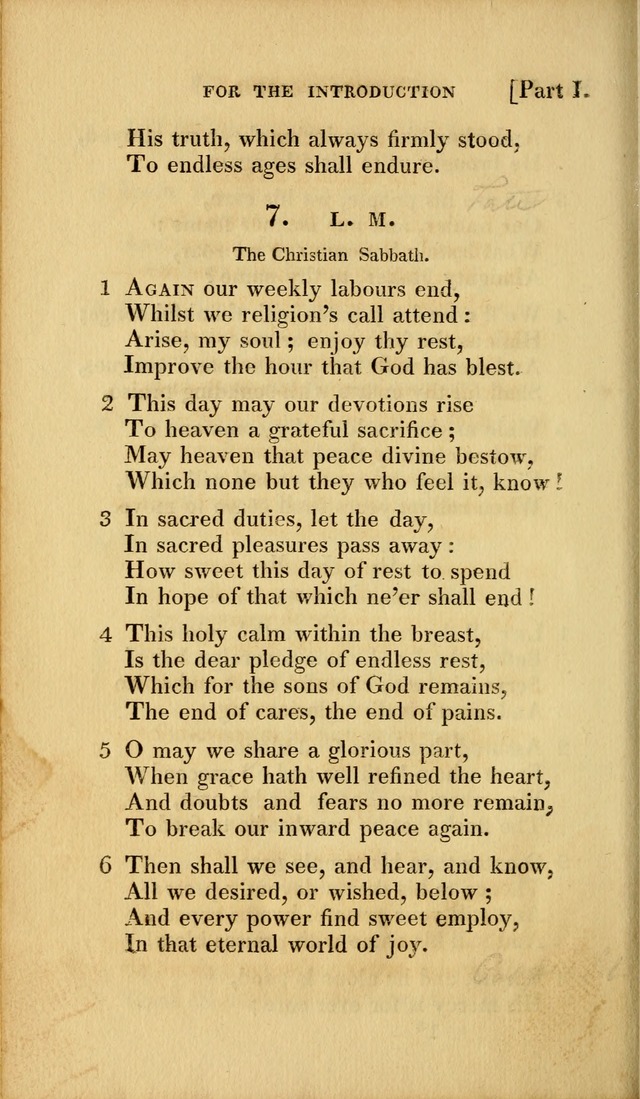 A Selection of Hymns and Psalms for Social and Private Worship (2nd ed. Enl. and Imp.) page 6