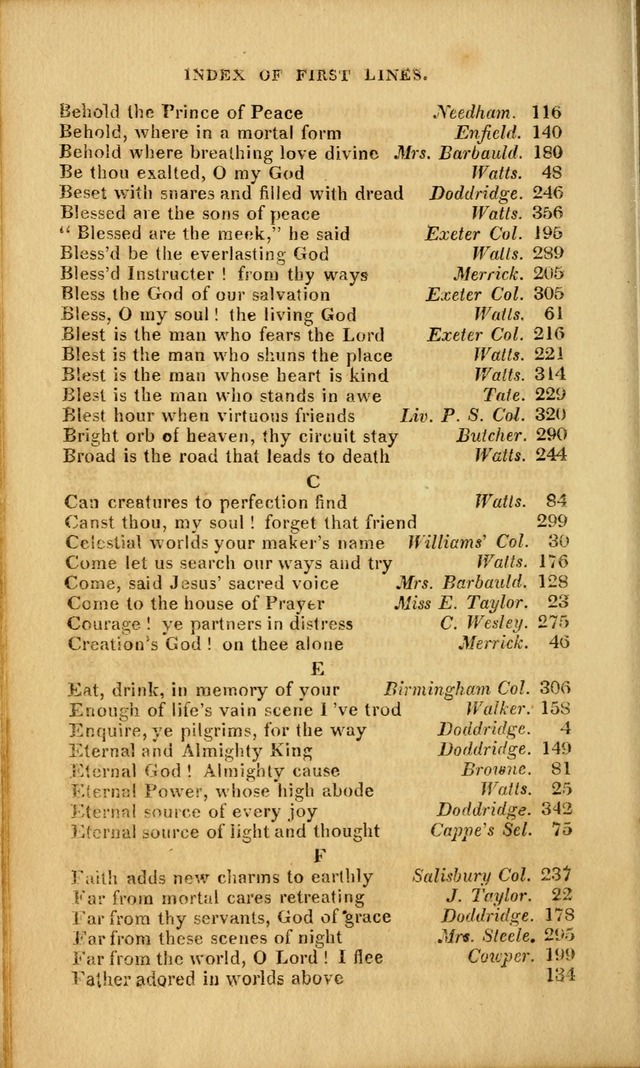 A Selection of Hymns and Psalms for Social and Private Worship (2nd ed. Enl. and Imp.) page xiv