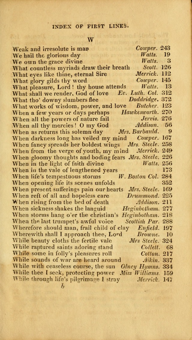 A Selection of Hymns and Psalms for Social and Private Worship (2nd ed. Enl. and Imp.) page xxi