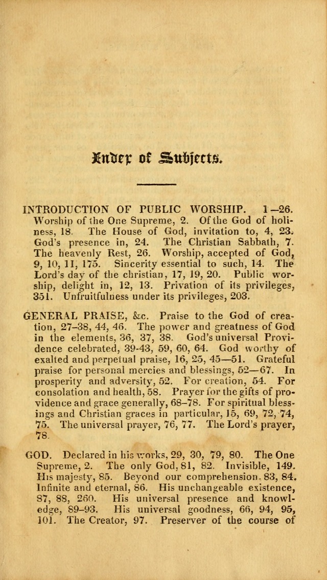 A Selection of Hymns and Psalms for Social and Private Worship (2nd ed. Enl. and Imp.) page xxiii