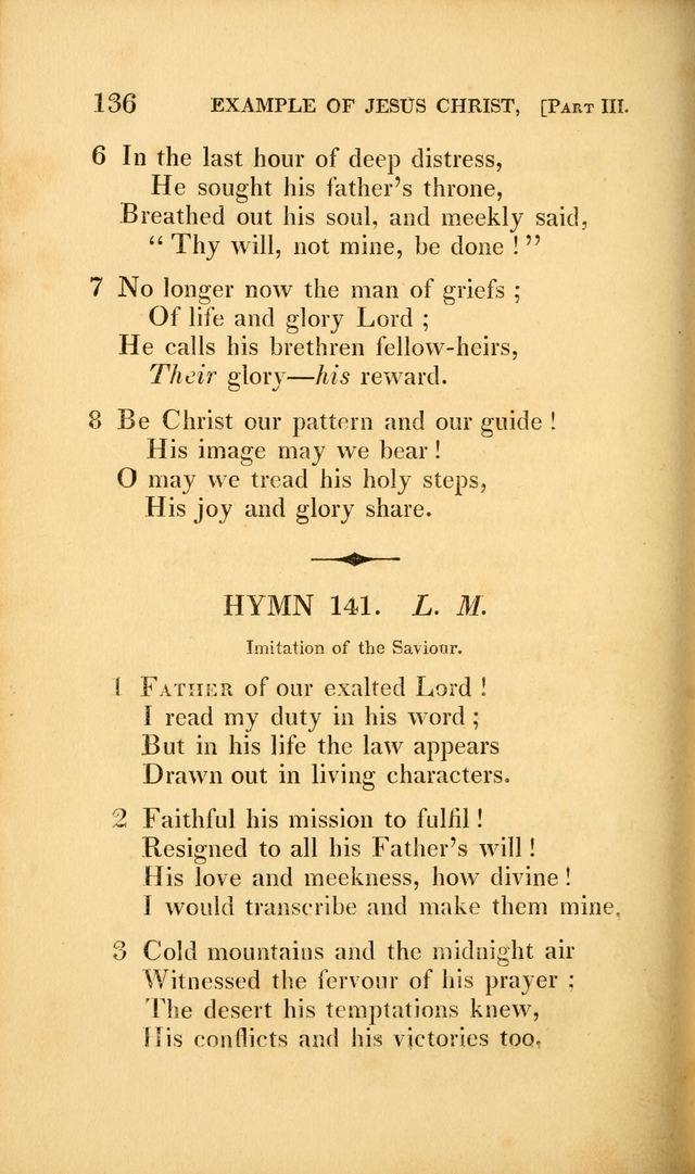 A Selection of Hymns and Psalms: for social and private worship (3rd ed. corr.) page 136