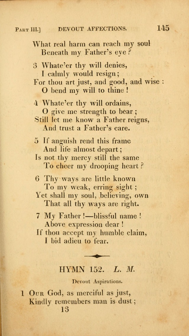 A Selection of Hymns and Psalms: for social and private worship (3rd ed. corr.) page 145