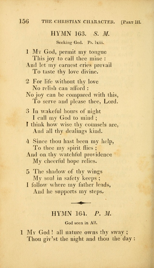 A Selection of Hymns and Psalms: for social and private worship (3rd ed. corr.) page 156