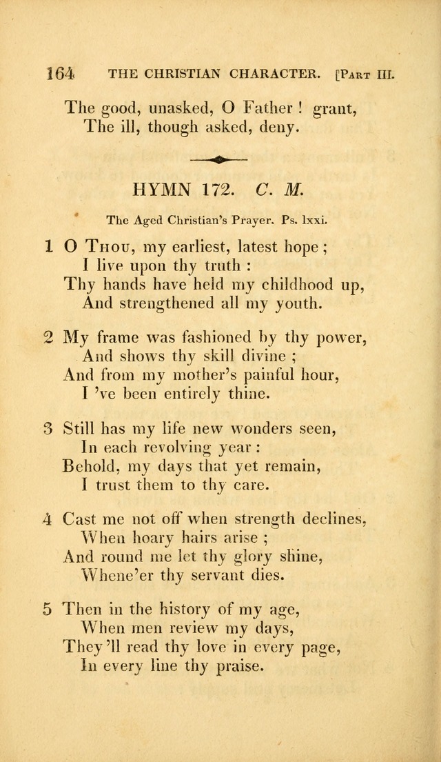 A Selection of Hymns and Psalms: for social and private worship (3rd ed. corr.) page 164