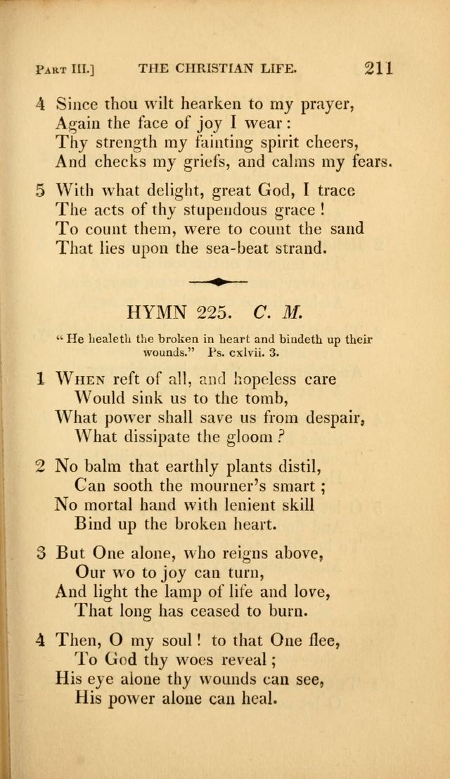 A Selection of Hymns and Psalms: for social and private worship (3rd ed. corr.) page 211