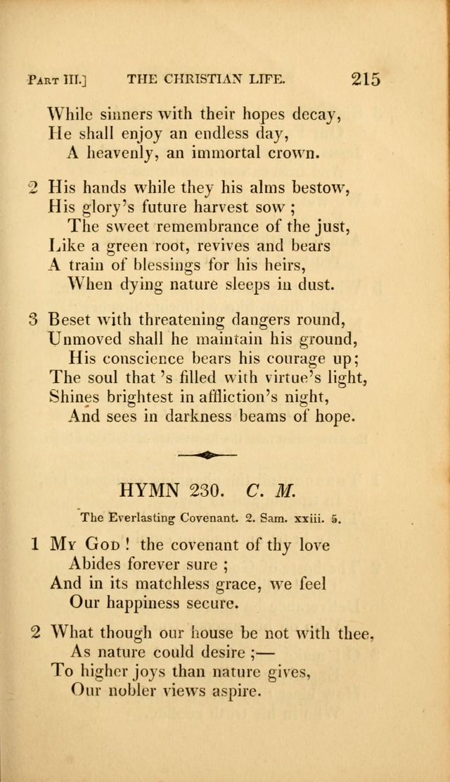 A Selection of Hymns and Psalms: for social and private worship (3rd ed. corr.) page 215