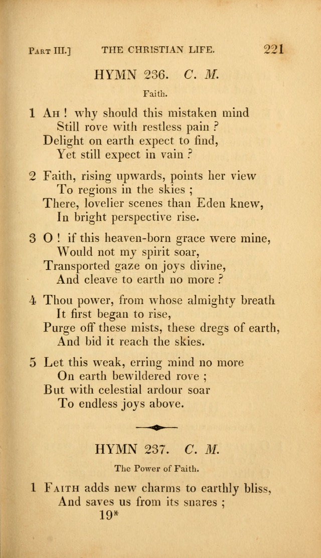 A Selection of Hymns and Psalms: for social and private worship (3rd ed. corr.) page 221