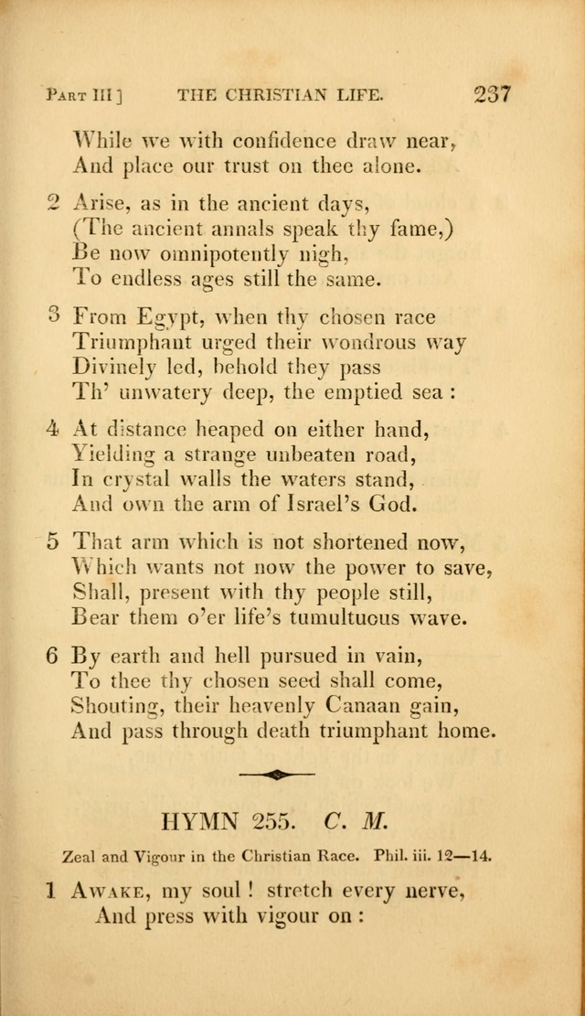 A Selection of Hymns and Psalms: for social and private worship (3rd ed. corr.) page 237