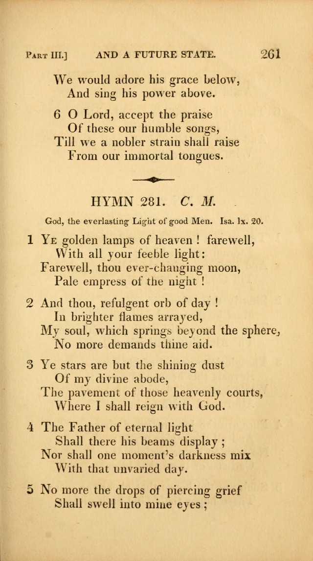 A Selection of Hymns and Psalms: for social and private worship (3rd ed. corr.) page 273