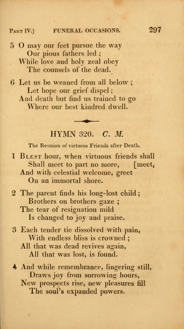 A Selection of Hymns and Psalms: for social and private worship (3rd ed. corr.) page 309