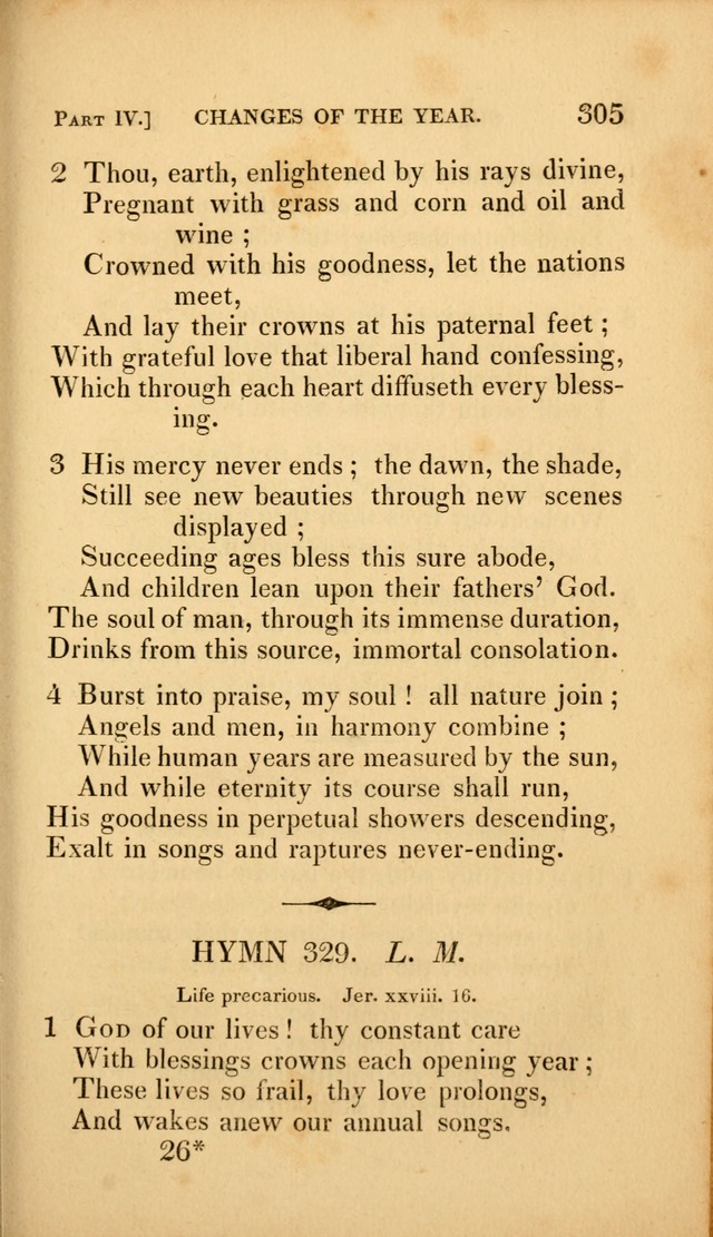 A Selection of Hymns and Psalms: for social and private worship (3rd ed. corr.) page 317