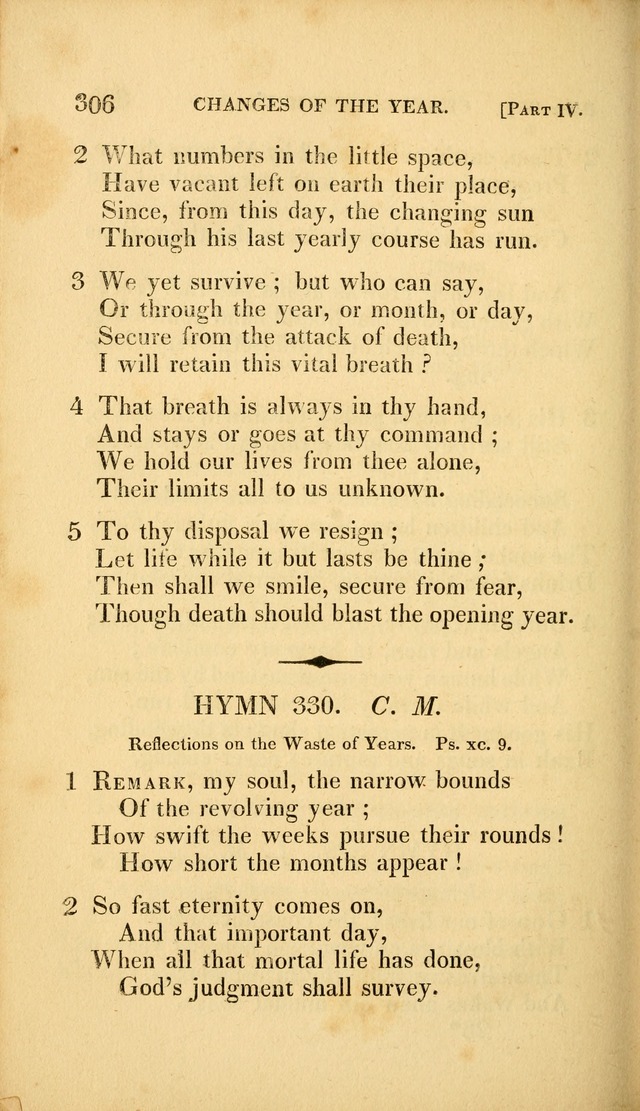 A Selection of Hymns and Psalms: for social and private worship (3rd ed. corr.) page 318