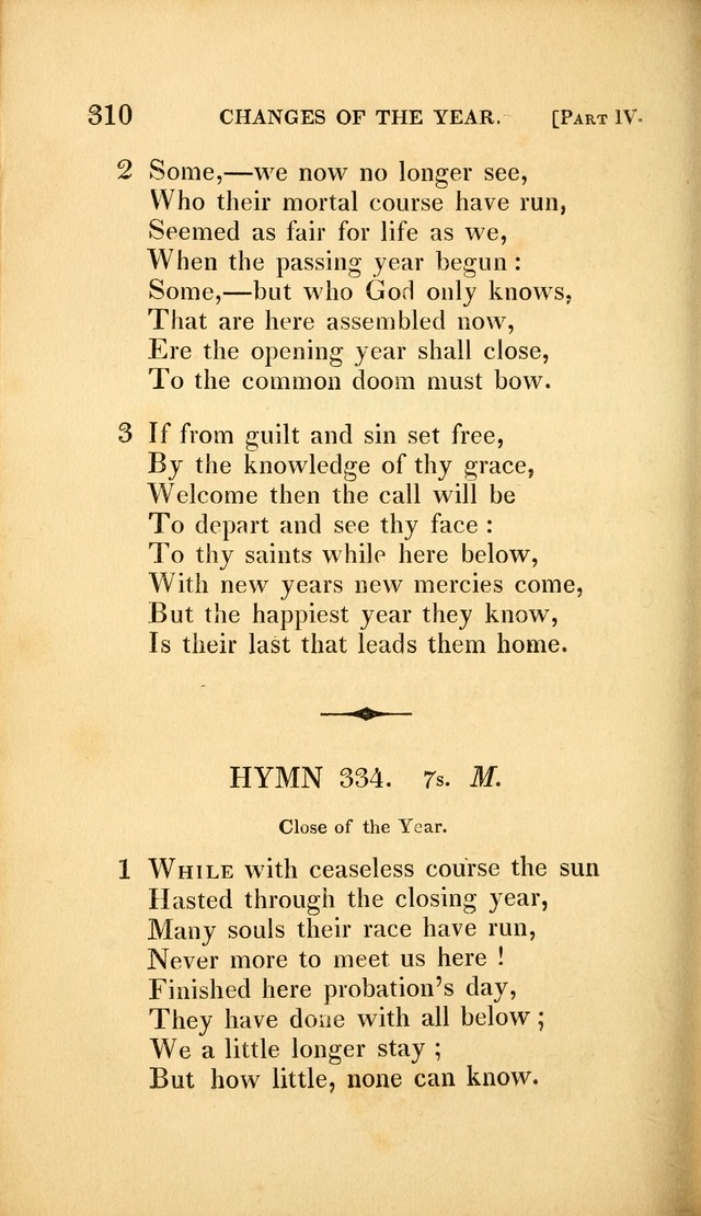 A Selection of Hymns and Psalms: for social and private worship (3rd ed. corr.) page 322