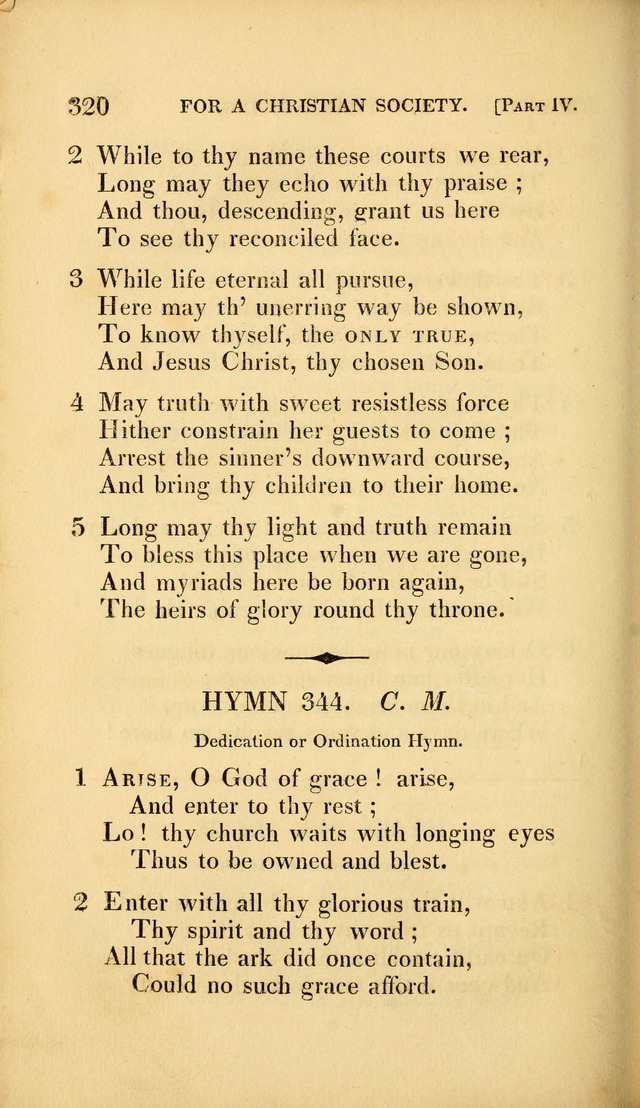 A Selection of Hymns and Psalms: for social and private worship (3rd ed. corr.) page 332