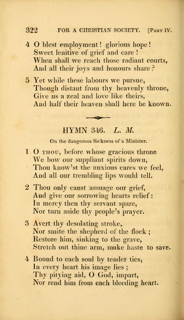 A Selection of Hymns and Psalms: for social and private worship (3rd ed. corr.) page 334