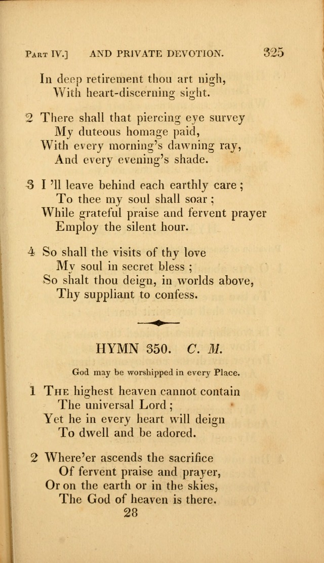 A Selection of Hymns and Psalms: for social and private worship (3rd ed. corr.) page 337