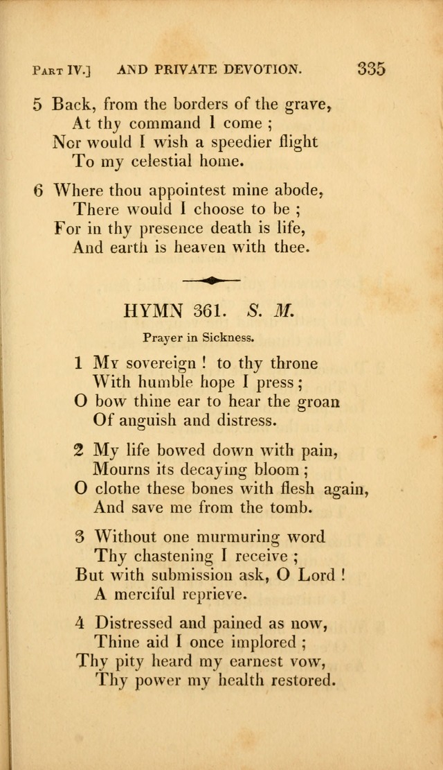 A Selection of Hymns and Psalms: for social and private worship (3rd ed. corr.) page 347