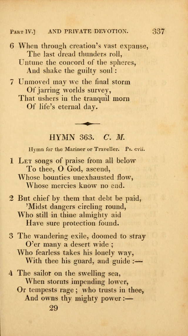 A Selection of Hymns and Psalms: for social and private worship (3rd ed. corr.) page 349