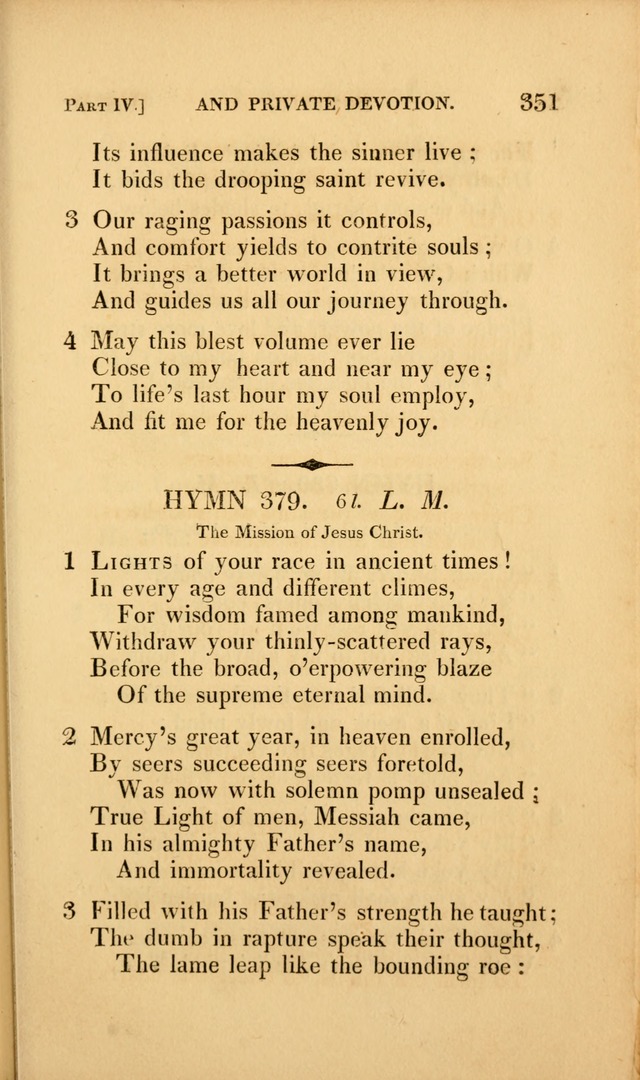 A Selection of Hymns and Psalms: for social and private worship (3rd ed. corr.) page 363