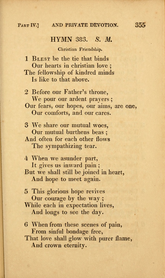 A Selection of Hymns and Psalms: for social and private worship (3rd ed. corr.) page 367