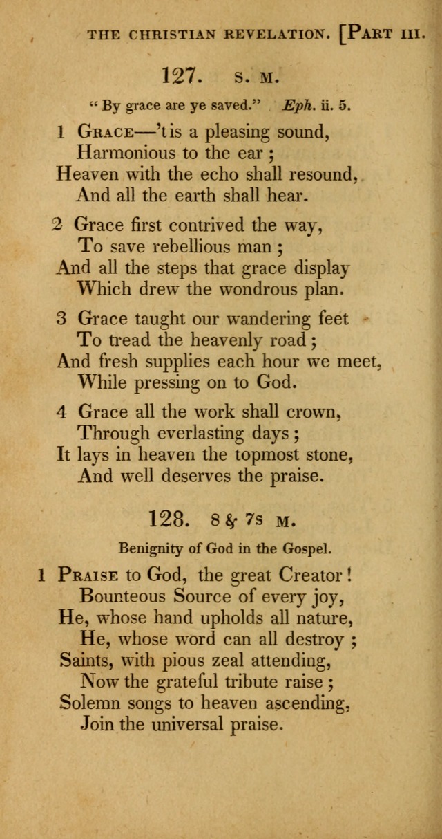 A Selection of Hymns and Psalms for Social and Private Worship (6th ed.) page 112