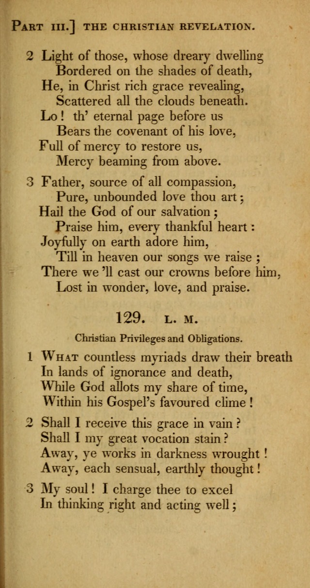 A Selection of Hymns and Psalms for Social and Private Worship (6th ed.) page 113