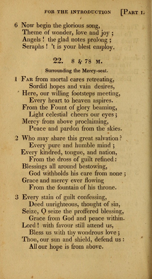 A Selection of Hymns and Psalms for Social and Private Worship (6th ed.) page 18