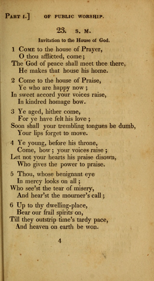 A Selection of Hymns and Psalms for Social and Private Worship (6th ed.) page 19