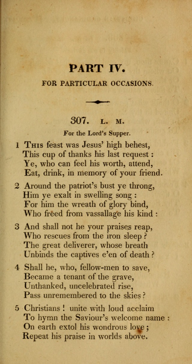 A Selection of Hymns and Psalms for Social and Private Worship (6th ed.) page 261