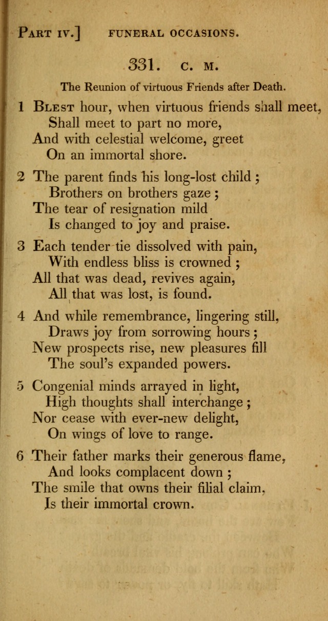 A Selection of Hymns and Psalms for Social and Private Worship (6th ed.) page 281