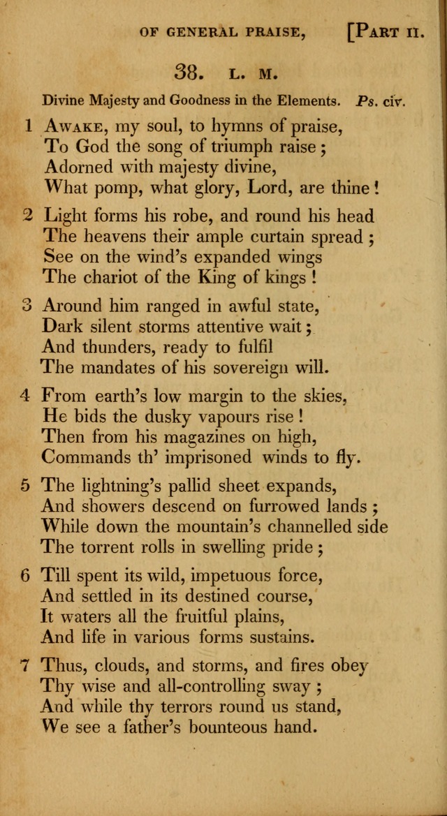 A Selection of Hymns and Psalms for Social and Private Worship (6th ed.) page 34