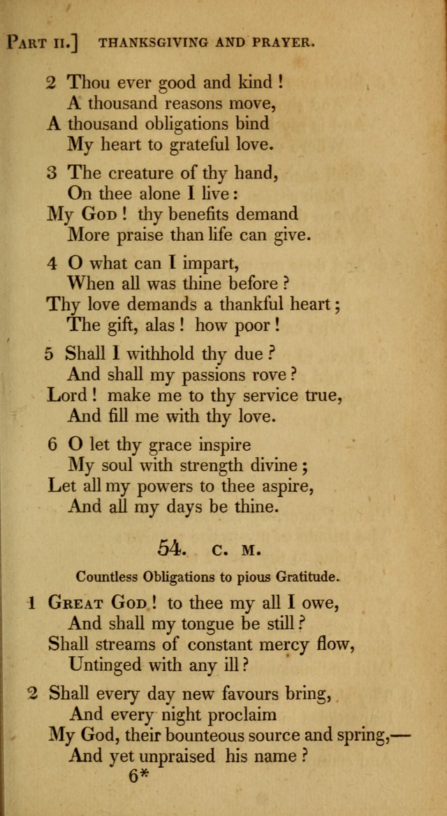 A Selection of Hymns and Psalms for Social and Private Worship (6th ed.) page 47